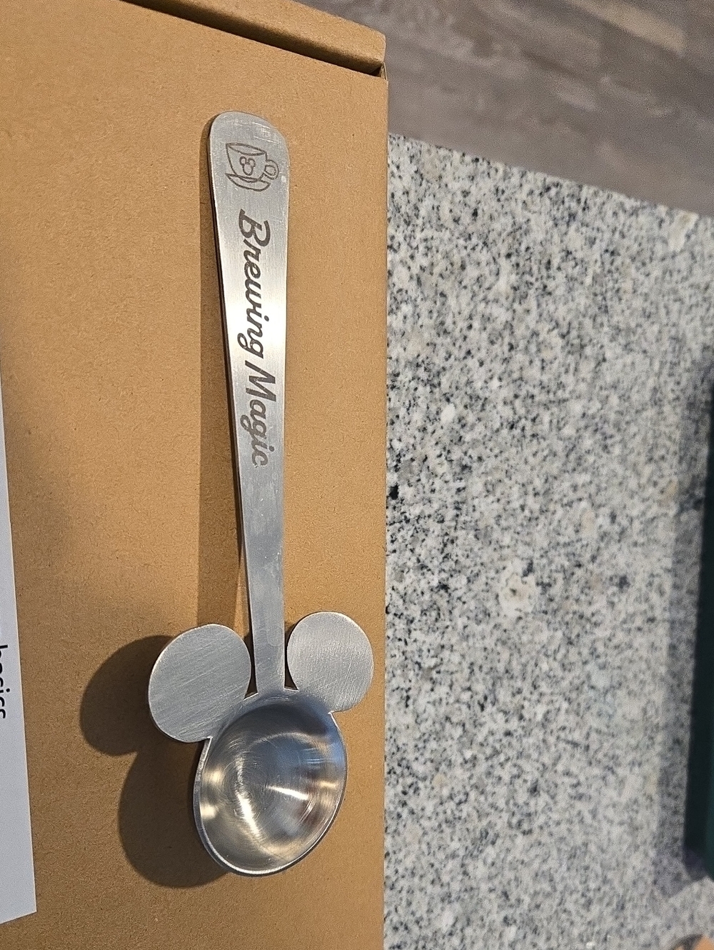 Disney Stainless Steel Mickey Ear Coffee Measuring Spoon